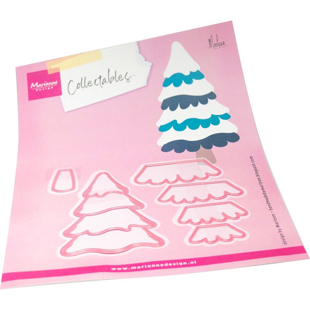 Design Marianne • albero innevato da collezione di marleen