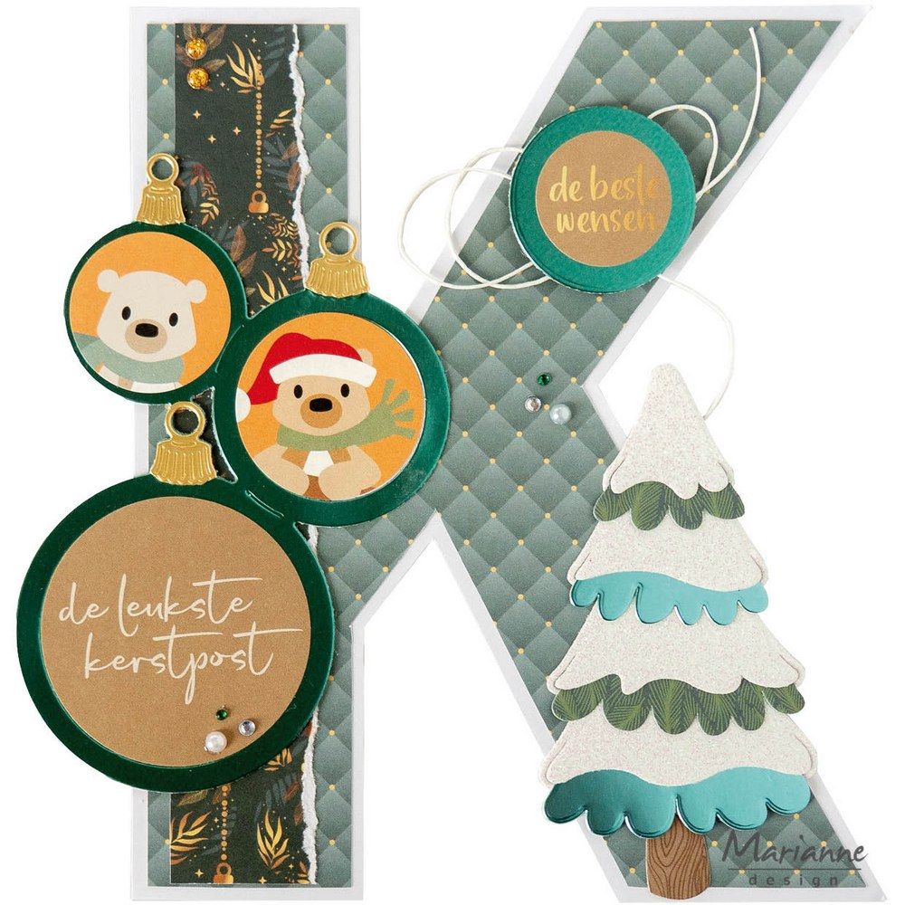 Design Marianne • albero innevato da collezione di marleen