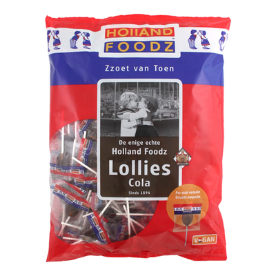 Holland foodz cola lollipopz (200 pieces)