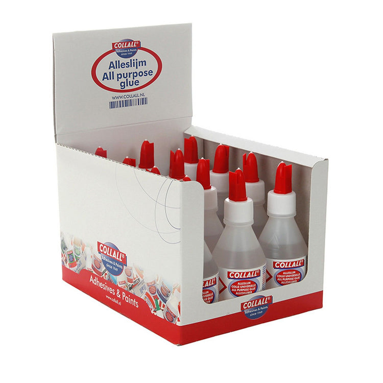 Collall • display pegamento multiusos 12 botellas de 100ml