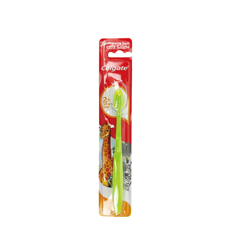 Spazzolino Colgate 2+ extra morbido verde