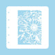 Nellie's choice • flowers a6 stencil for magnetic colour set flower-1