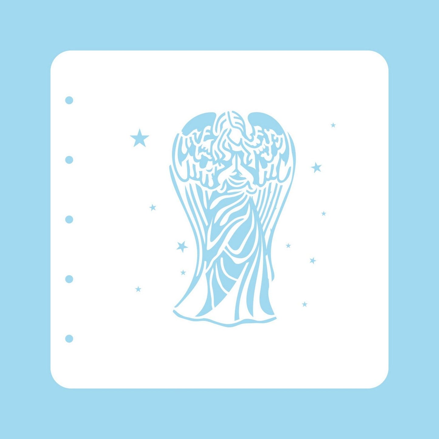 Nellie's choice • christmas time stencil angel