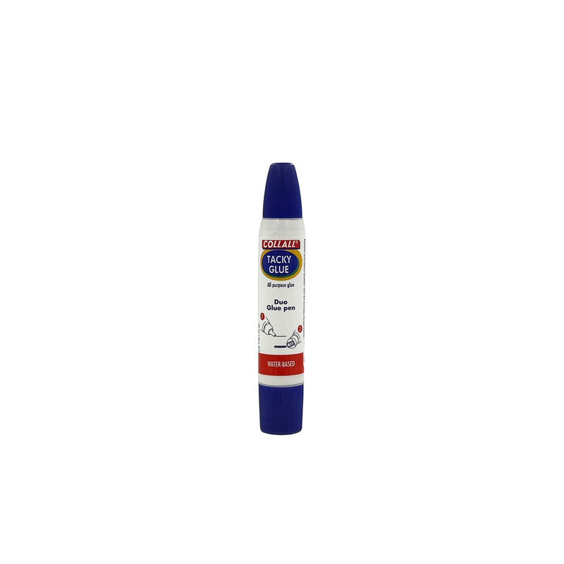 Collall • penna colla duo cap tacky-glue bianca 30ml