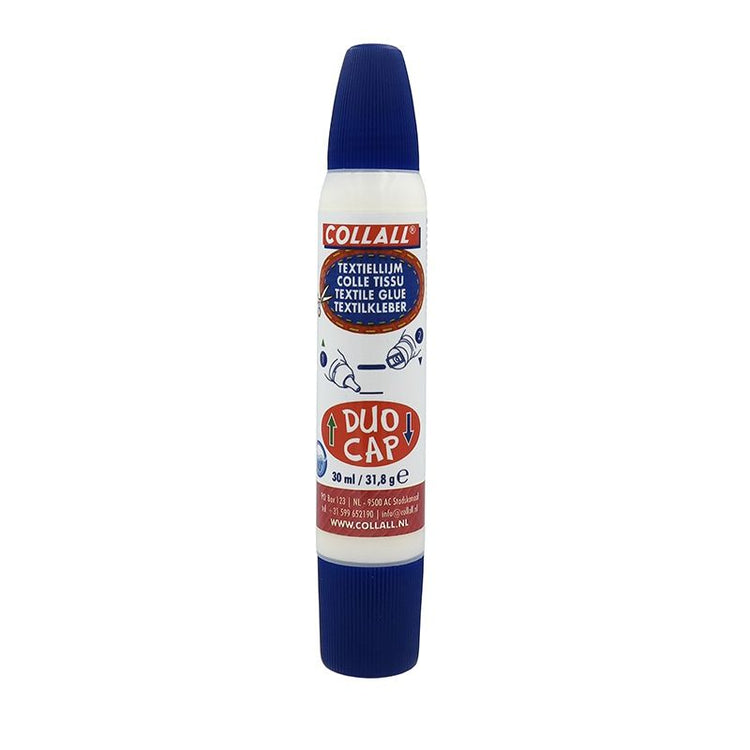 Collall • colla penna duo cap colla tessile bianca 30ml