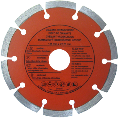 Con:p diamond grinding disc concrete 125mm - b23121