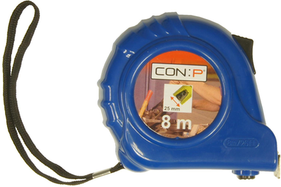 Con:p metro a nastro 8m abs 25mm euro - cpt701258