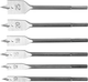 Con:p set houtfrezen 10-25mm 6dlg rood - bp302306