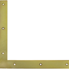Connex 4st platte winkelhaak - hoekverbinder 60x60x10 gvz - dy2003671