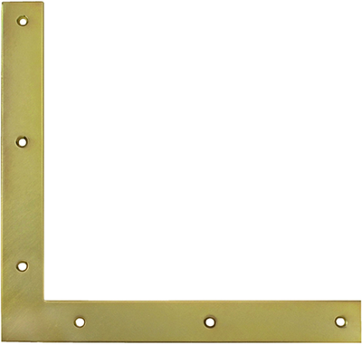 Connex 4pz piatto quadrato - connettore angolare 60x60x10 gvz - dy2003671