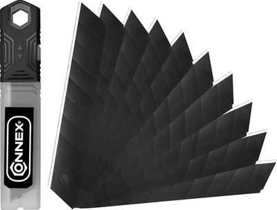 Connex snap-off blades 18mm black edition 10 - coxb897921