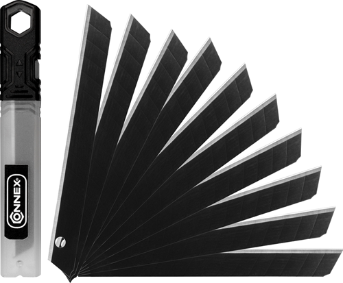 Lame a spezzare Connex 9mm edizione nera 10s - coxb897920
