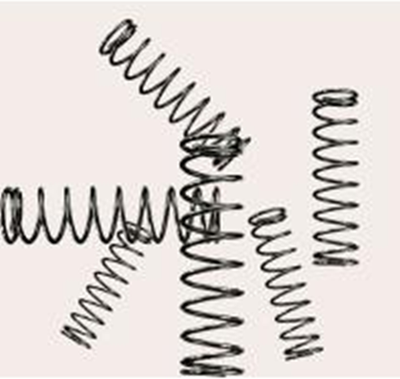 Connex range of compression springs 25 pcs vz - ky6470012