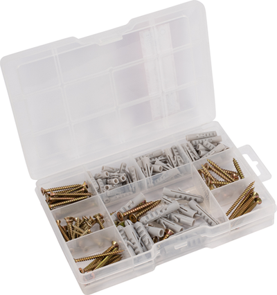 Connex assortment wood screw plug 155pcs - dp8500126