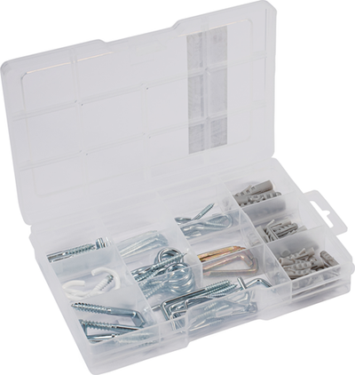 Assortimento Connex tassello con gancio a vite 78 pz - dp8500123