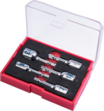 Connex bit-dopsleutels 7+8+10+13+3 8 box - coxb365001
