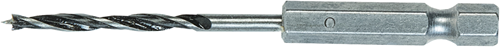 Broca connex - taladro para madera uneo 3mm 1 4 rojo - coxt978300