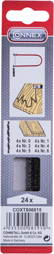 Connex figuurzaagblad zarsa mix hout (24s) - coxt806015