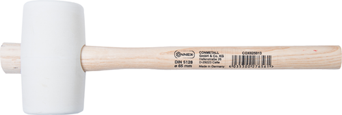 Martello in gomma Connex 65mm legno beige - cox625113