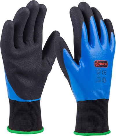 Guante connex nitrilo azul gr08 - cox938678