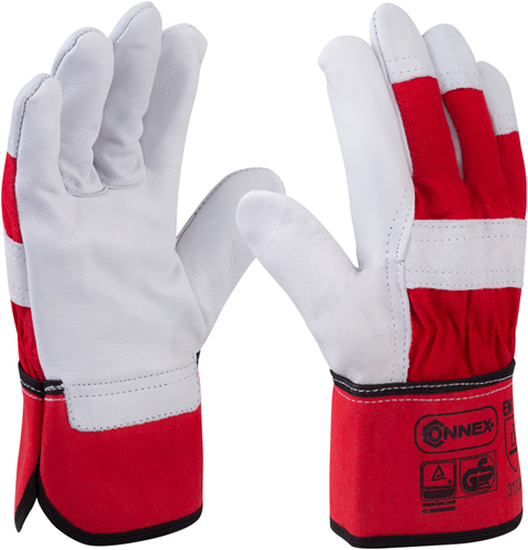 Guante Connex cuero premium gs gr10 - cox938634