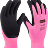 Connex handschoen tuin latex roze gr07 - cox938577