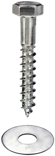Connex bullone filetto legno+secchio sr 10x40 20pz - b30161