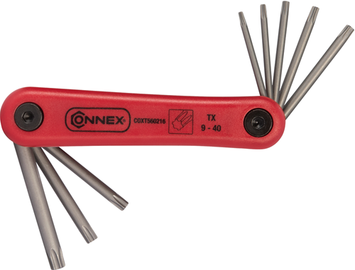 Juego de llaves hexagonales Connex tx 9-40 de 8 piezas - coxt560216