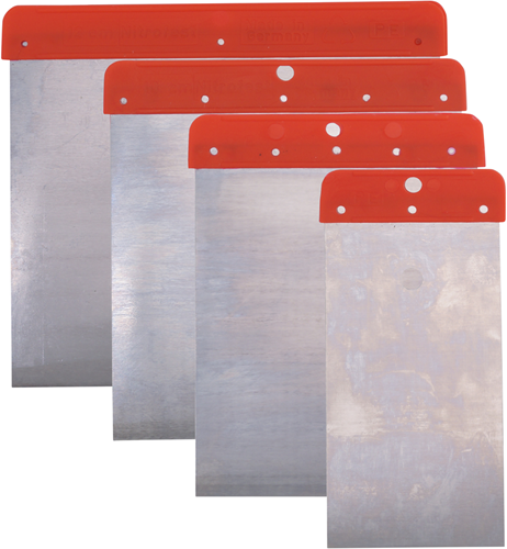Connex Spatola giapponese in metallo set 4 pezzi - cox881004