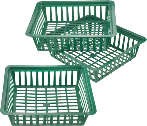 Cesta Connex para material de siembra 24x21cm (3uds) - flor79160