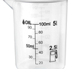 Tazza di miscelazione Connex per due tempi 120ml - cox591212