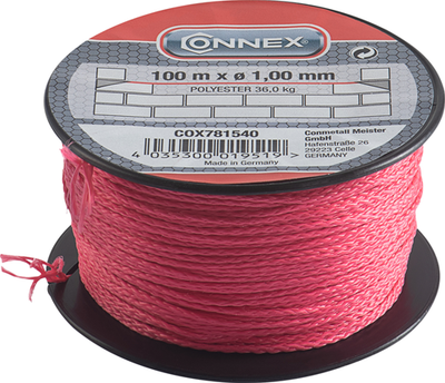 Connex masonry cord pes 1mm ro bobbin 100m - cox781540