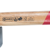 Connex moker 1250g met gummi kap hout - cox622250