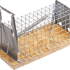Connex muizenval metalen kooi 15x6x6cm - mfka