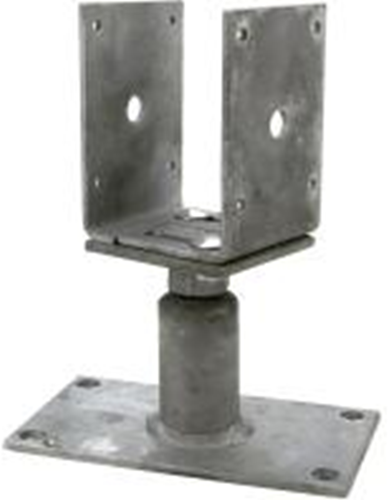 Soporte de poste Connex u en placa 80->150 vvz - hv4270