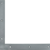 Connex platte winkelhaak 250x250x30 bvz - dyb2003931