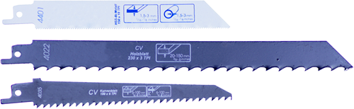 Hoja de sierra alternativa Connex uni 3 piezas - com330350