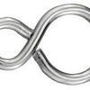 Connex gancio a S chiuso 27mm 10pz ni - ky6550015