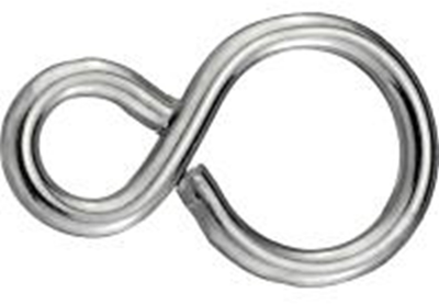 Connex gancho en forma de s cerrado 27 mm 10 piezas ni - ky6550015