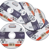 Connex set 5 dischi abrasivi in acciaio inox 125mm - cox938036