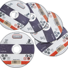 Connex set 5 dischi abrasivi in acciaio inox 230 mm - cox938038