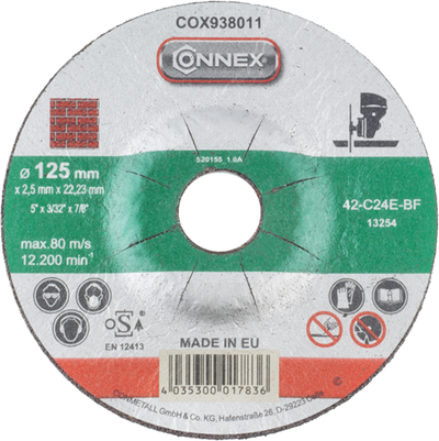 Connex muela piedra 125mm - cox938011