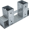 Rastrelliera impilabile in legno connessione Connex 35x10 vvz - hv4245