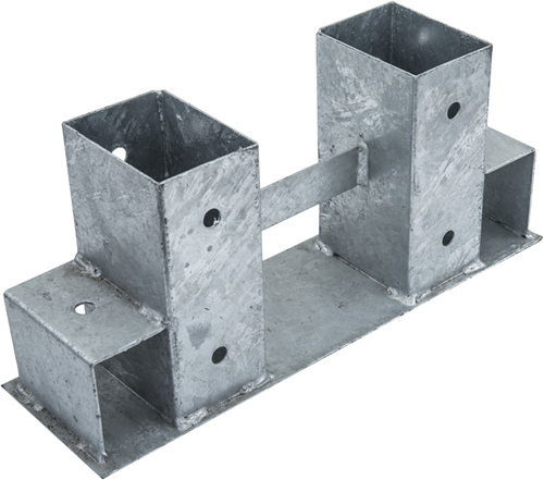 Rastrelliera impilabile in legno connessione Connex 35x10 vvz - hv4245