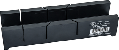Caja de ingletes Connex 240x40x35 PVC - cox820240