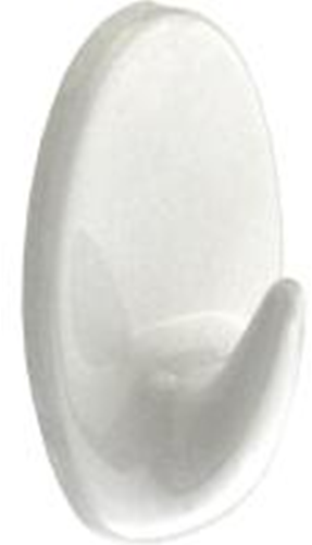 Connex gancio autoadesivo in plastica 2pz wi - ky6030005