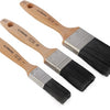 Juego de brochas Copenhagen pro - brocha plana - tamaño 1-1.5-2 - pelo sintético - 3 piezas - mango de madera fsc - 23.900.04