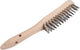 Cepillo de alambre Copenhagen pro - acero fundido - 5 filas - mango de madera fsc - 23.550.05