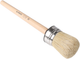 Cepillo redondo Copenhagen Pro con cabeza de alquitrán | talla 50 | cerdas chinas blancas | mango de madera lacado fsc - 23.129.50