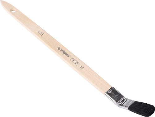 Cepillo Lyon curvo universal Copenhagen pro - tamaño 14 - cerdas chinas negras - mango de madera FSC - 23.126.14